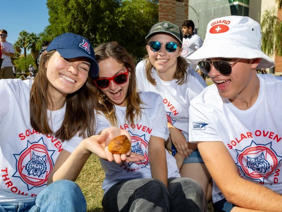 Participants at the 2023 Solar Oven Throw Down