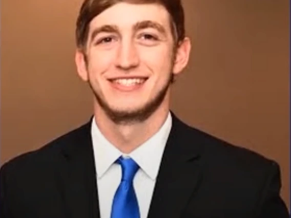 Chad Julius, outstanding senior in mining engineering