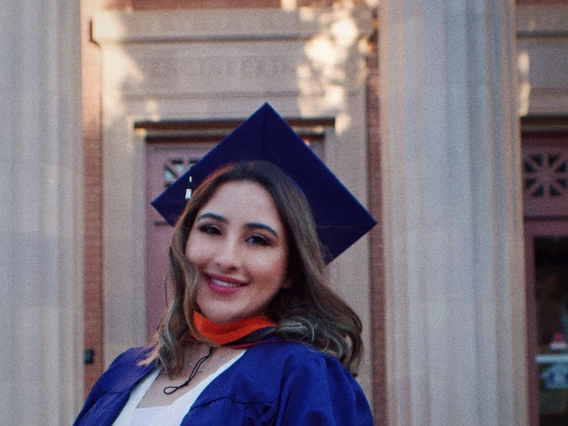 Jude Alawadhi, outstanding graduate student in industrial engineering.