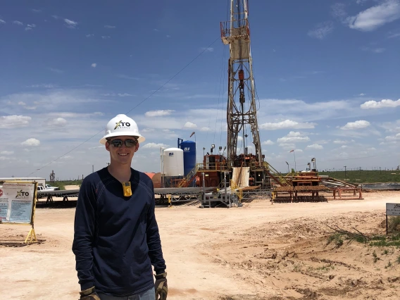 Nate Marshall, outstanding senior in chemical engineering