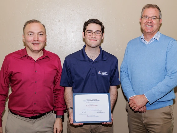 Samy Missoum, Nathan Grossman and Dean David Hahn.