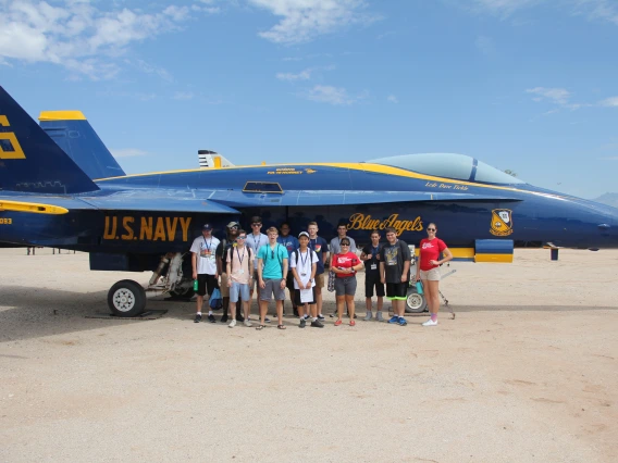 Aerospace engineering field trip to Pima Air & Space Museum