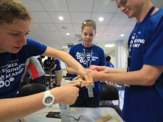 Civil engineering: building a bridge