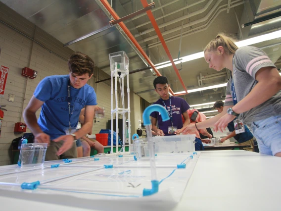 Civil engineering: water-distribution systems