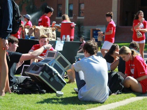 Sack lunches fueled Wildcats through the Solar Oven Throw Down.