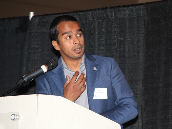 Keynote speaker Andy Doraiswamy