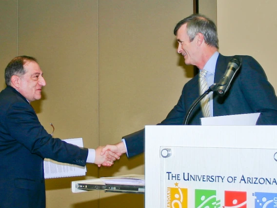 UA presidents meets French research representative