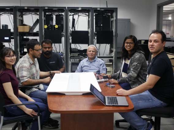 Salim Hariri and his students