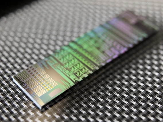 Image of an optical communication chip.
