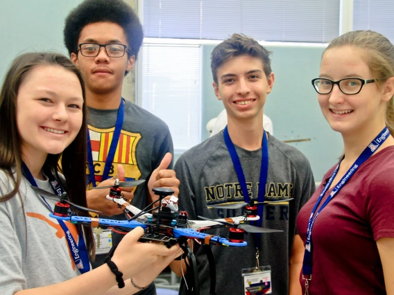 Students at Summer Engineering Academy