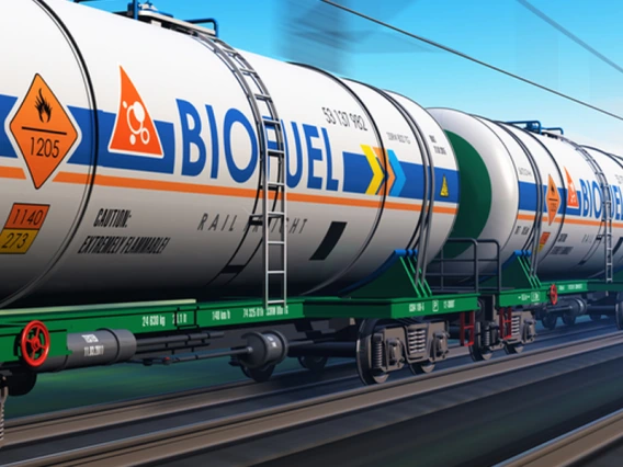 biofuel tanker train