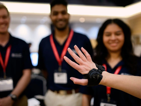 University of Arizona engineering capstone project for a carpal tunnel treatment brace