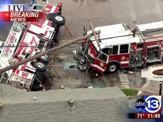 fire truck wreck
