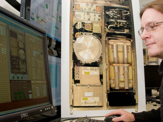 engineer working at computer