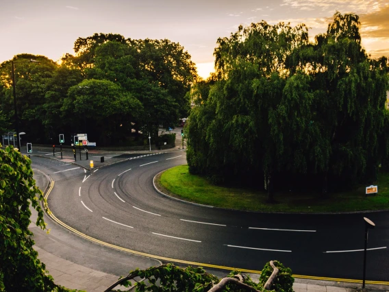 traffic roundabout