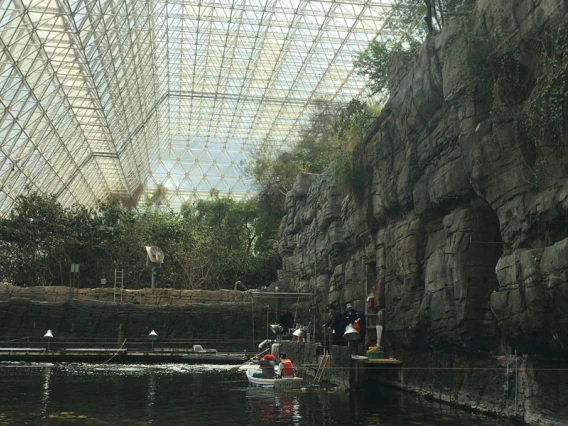 Biosphere 2 interior