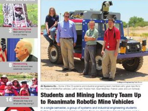 Cover image for Arizona Engineer Fall 2011