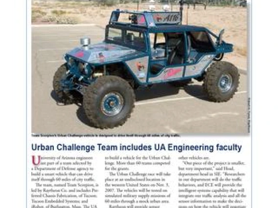 Cover image for Arizona Engineer Spring 2007