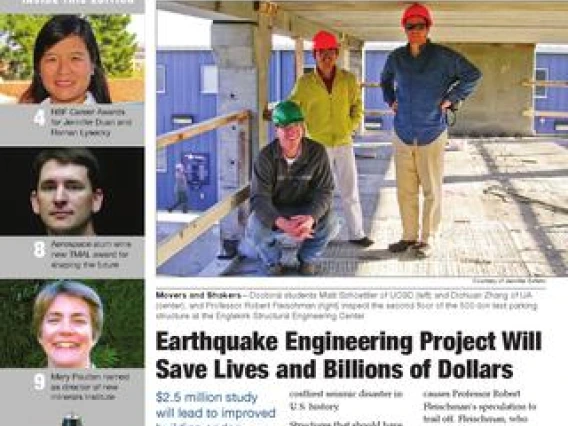 Cover image for Arizona Engineer Spring 2009