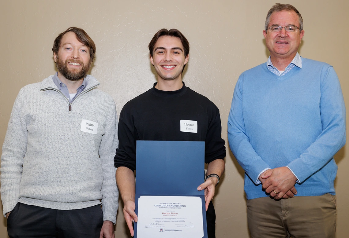 Phillip Gutruf, Hector Flores and Dean David Hahn.