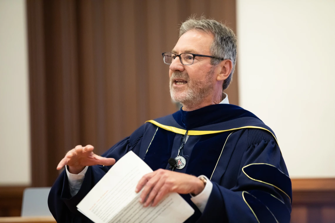 John Kemeny, head of the UA Department of Mining and Geological Engineering