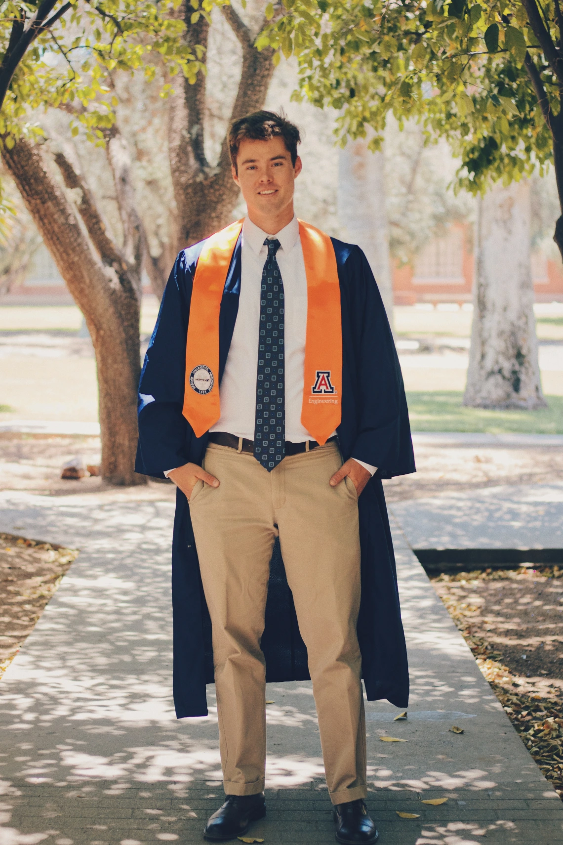 John Mack, outstanding senior in optical sciences and engineering