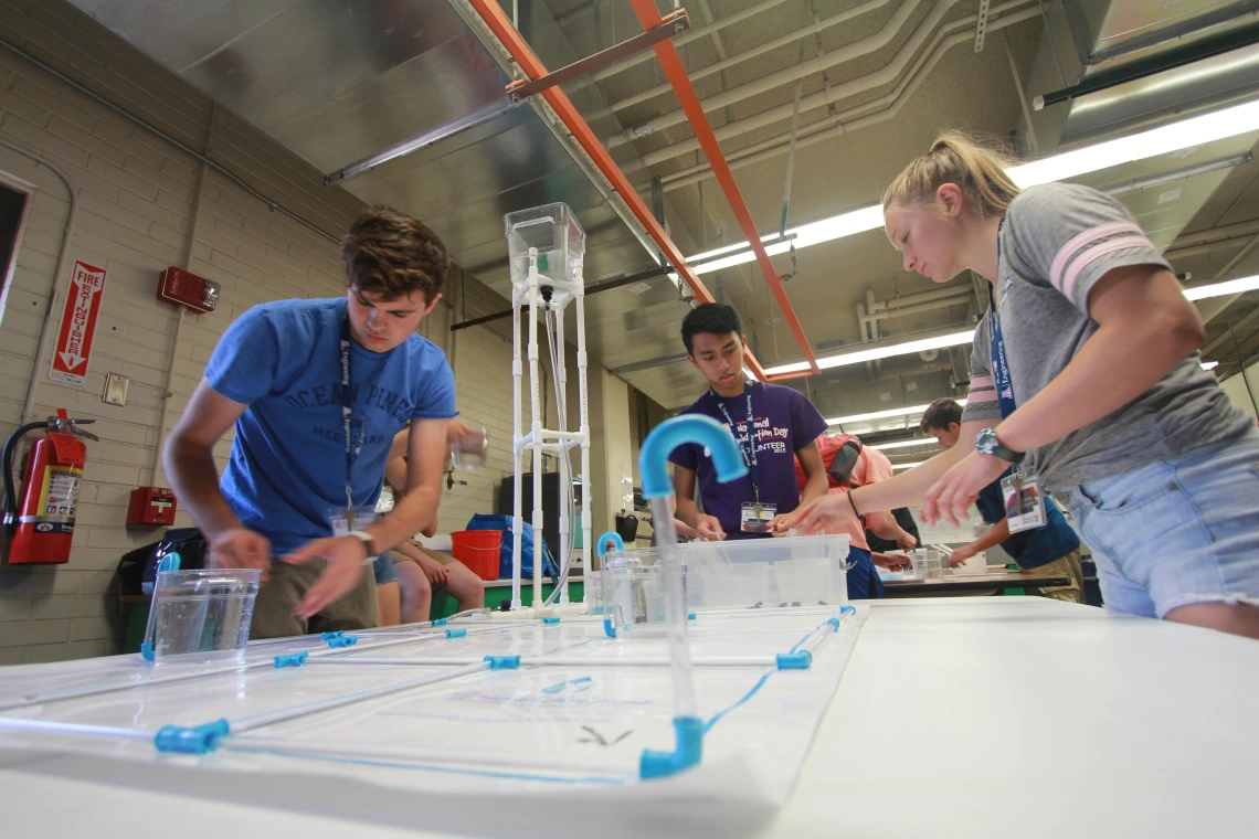 Civil engineering: water-distribution systems