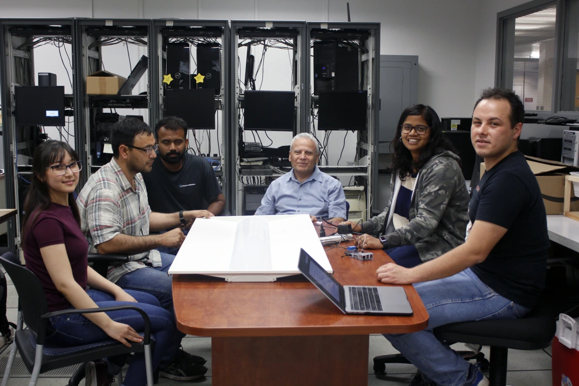 Salim Hariri and his students