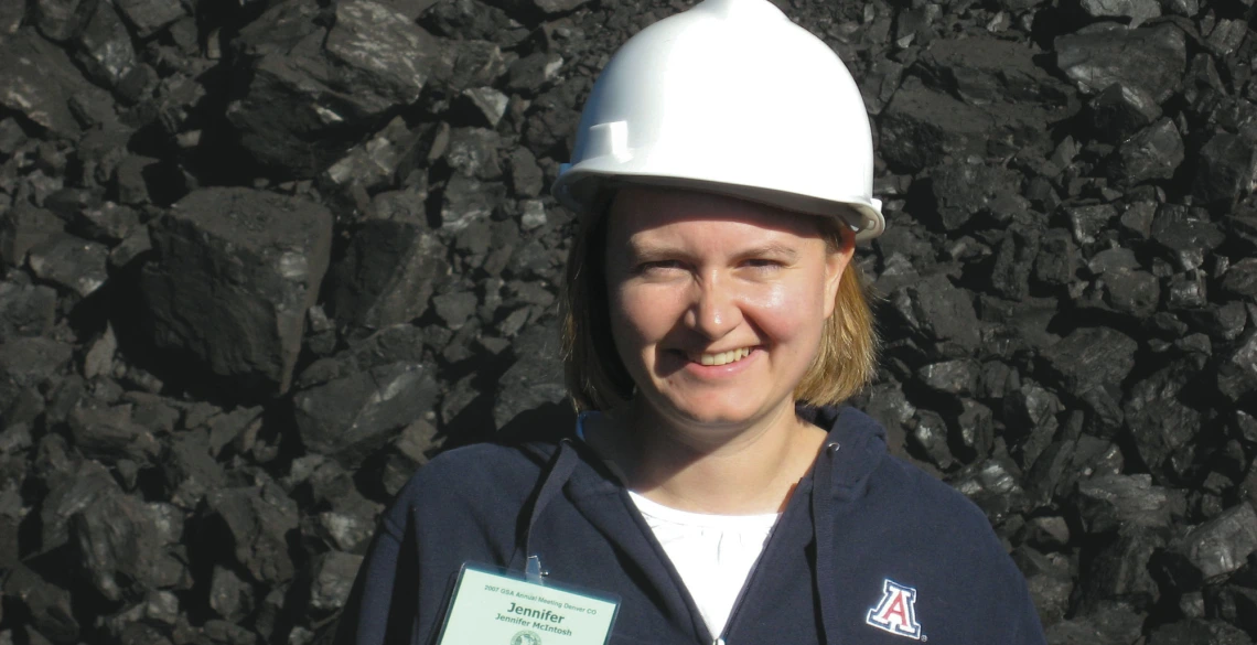 Assistant professor Jennifer McIntosh.