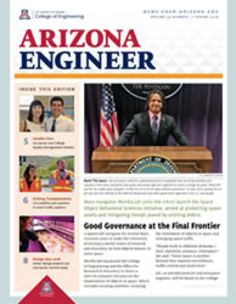 Cover image for Arizona Engineer Spring 2016