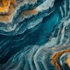 Minerals with blue and red tint.