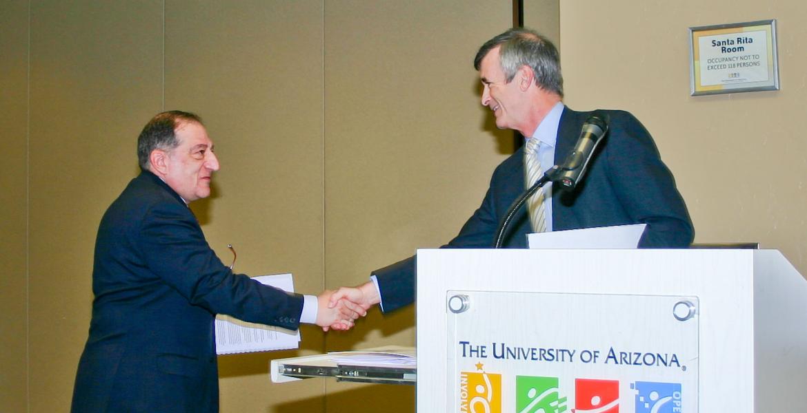 UA presidents meets French research representative