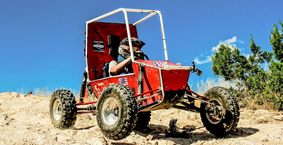 Baja racing vehicle