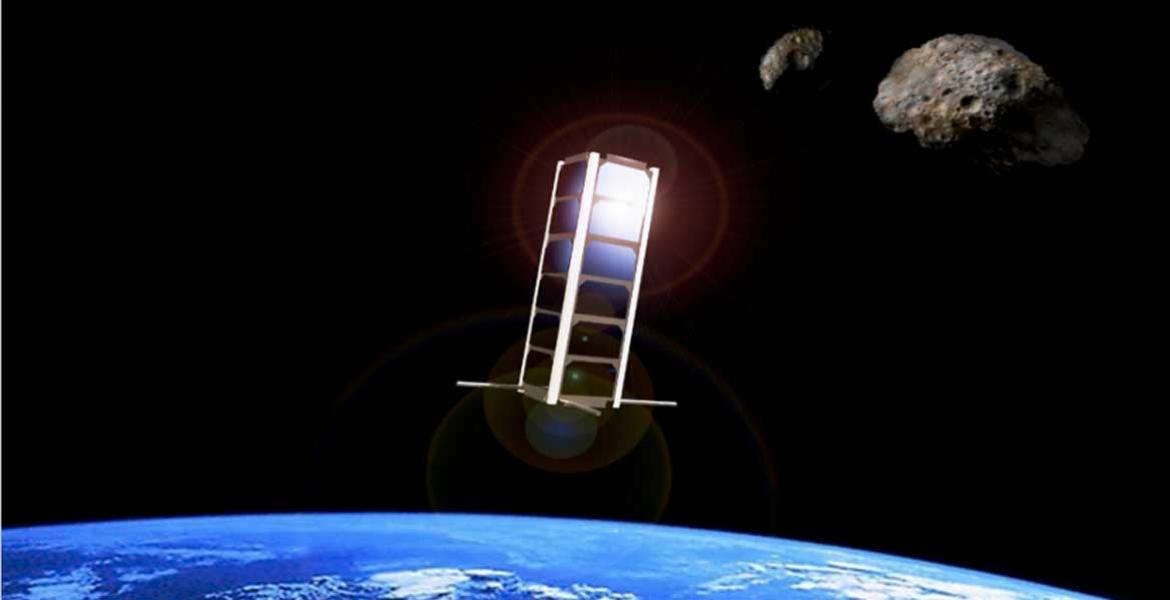 CubeSat in space