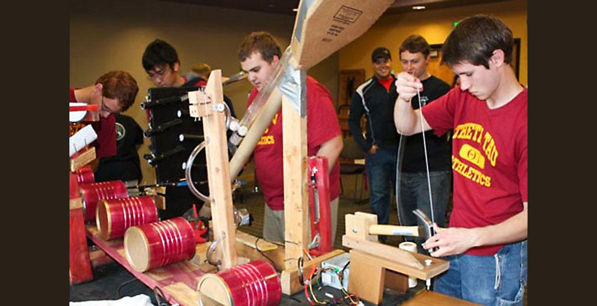 students in lab