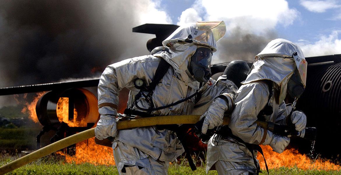 air force fire fighters