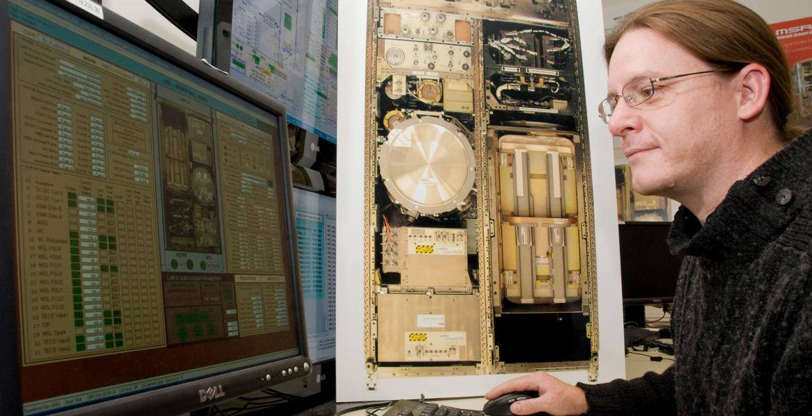 engineer working at computer