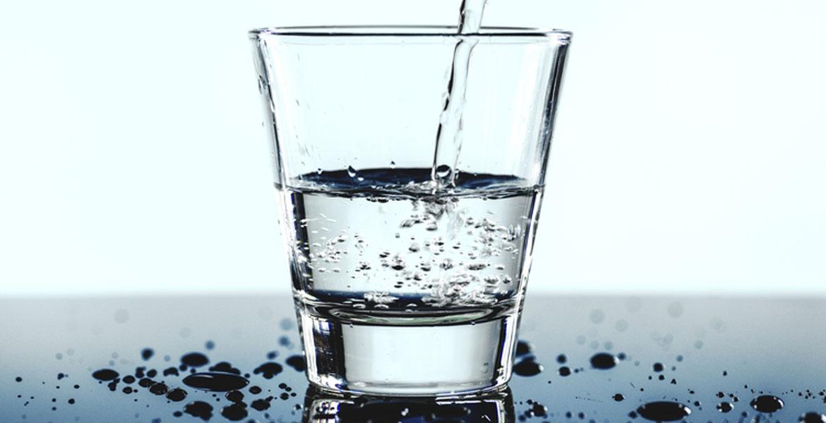 glass of water