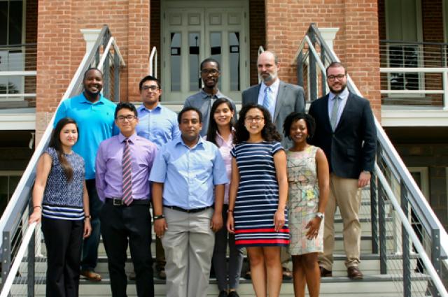 Jim Field and Grad Students