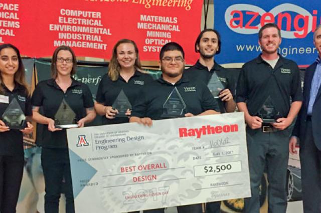 Winners of UA Engineering 2017 Design Day