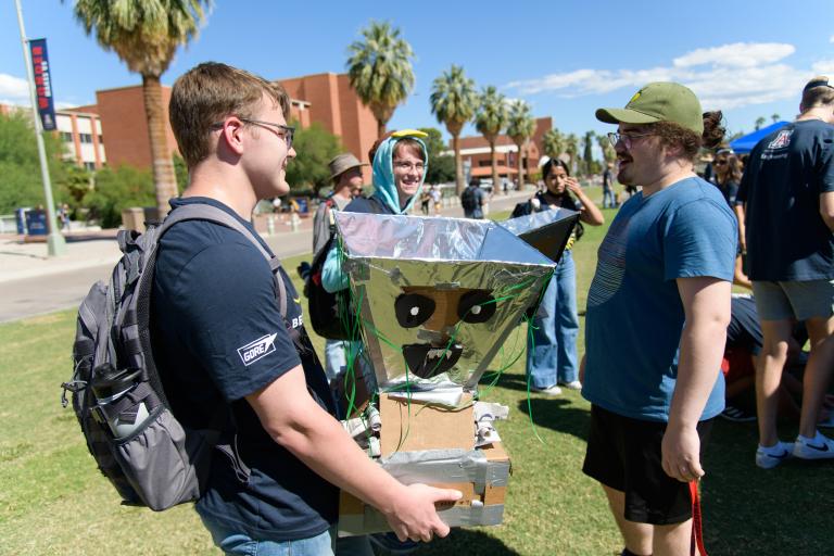 Participants at the 2022 Solar Oven Throw Down