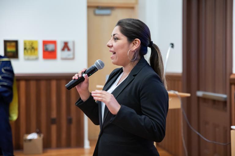 Rosa Maria Rojas, lead professor and program manager of the Mining 360 Program