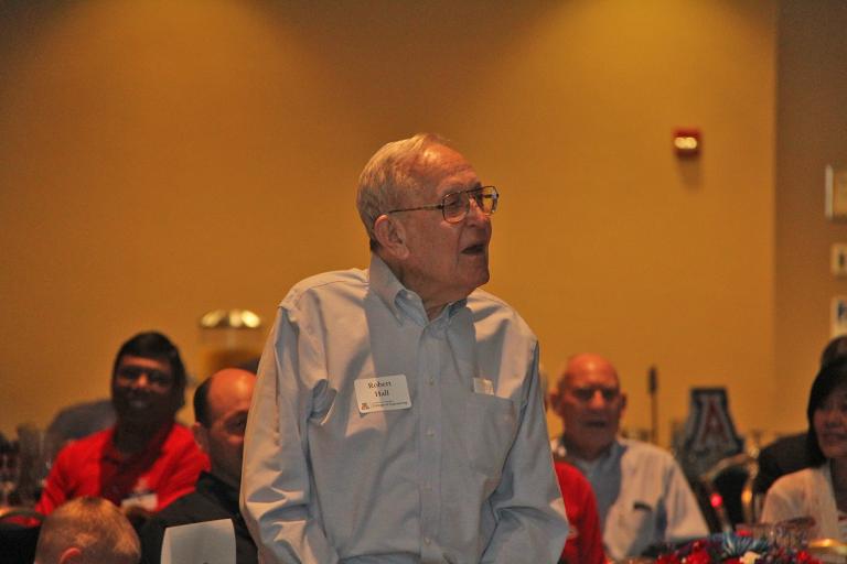 Robert Hall, Class of 1949, at the 2016 Engineers Breakfast