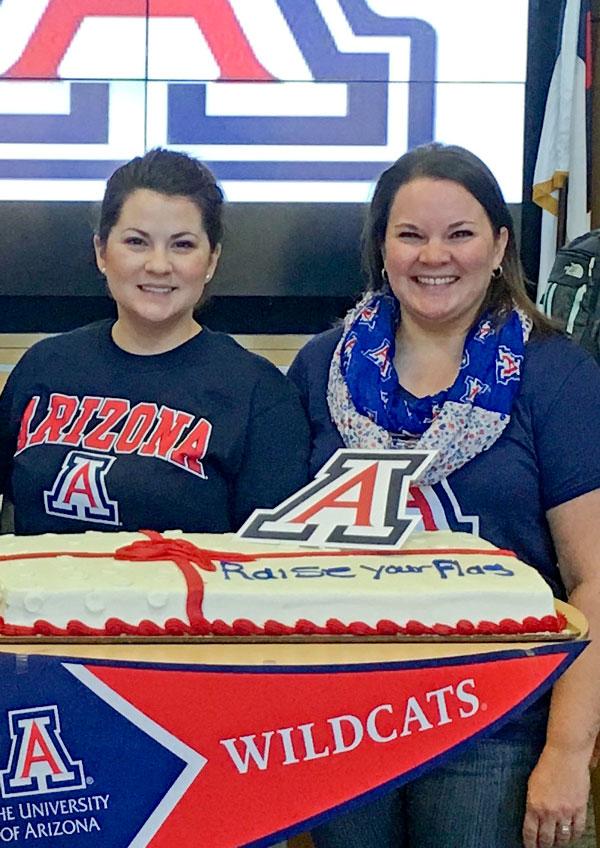 Teachers and cake