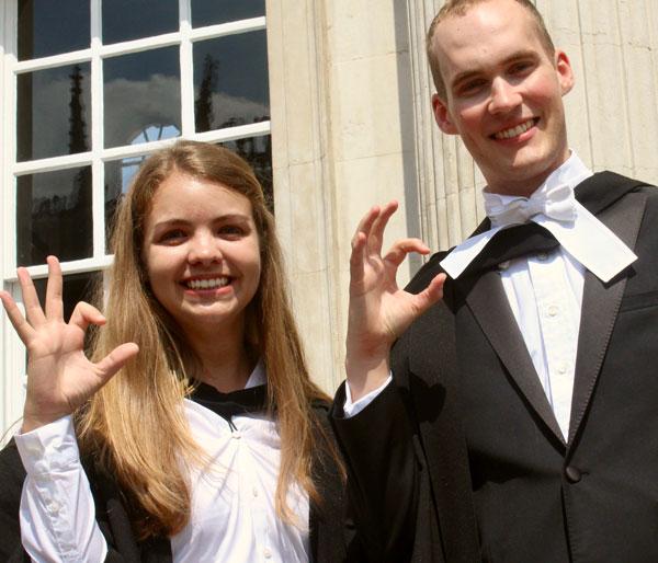 Jeannie Wilkening and Travis Sawyer in Cambridge