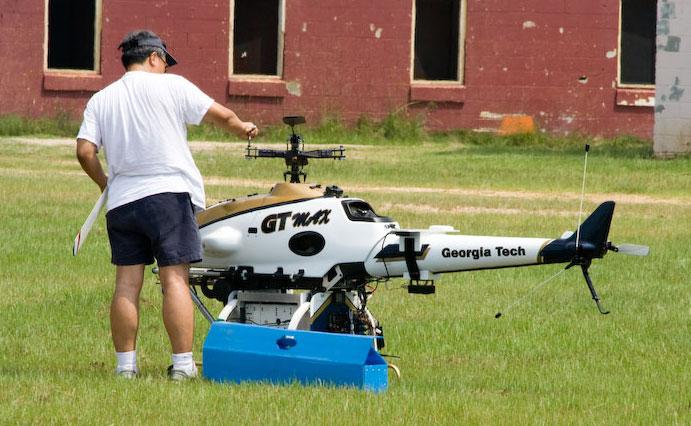 Georgia Tech's chopper