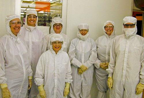 teachers in fabrication lab