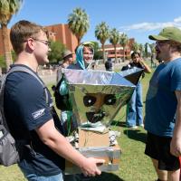 Participants at the 2022 Solar Oven Throw Down
