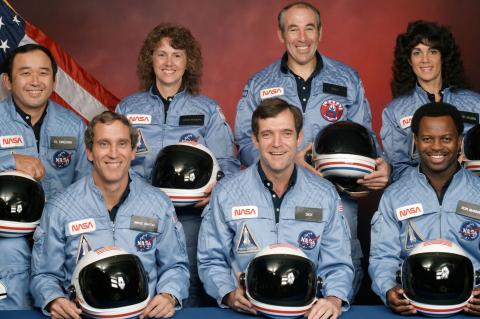 space shuttle crew