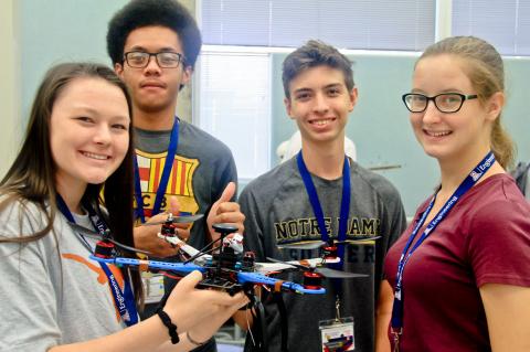 Students at Summer Engineering Academy